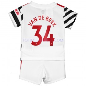 Barn Fotballdrakter Manchester United Donny Van De Beek 34 Tredje 2020-21 Kortermet